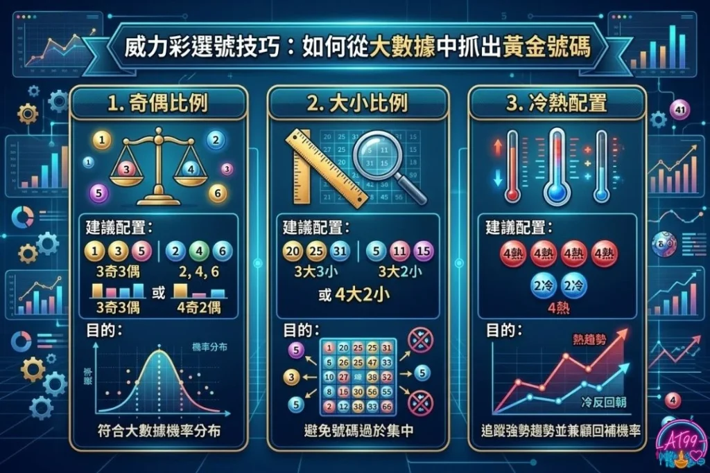 威力彩選號技巧